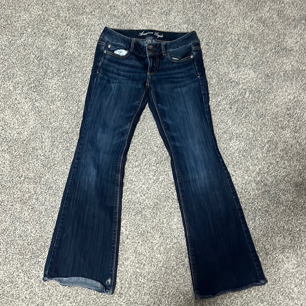 American Eagle jeans, size 4, regular/low rise